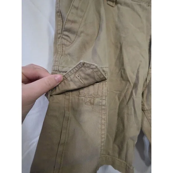 U.S. Polo Assn. Men's Cargo Shorts 34 Khaki Style 111D34W3 100% Cotton - Picture 4 of 6